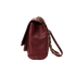Pocket Flap, &pound;2,900, Handbags, Burgundy, Leather, Bottom view